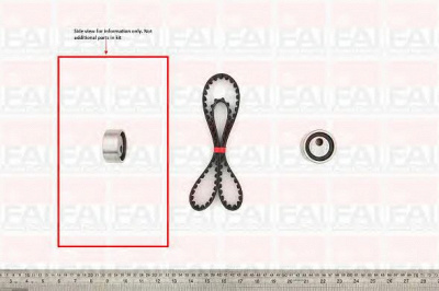 FAI AUTOPARTS tbk88 -  Комплект ремня ГРМ